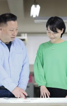 作業する男性